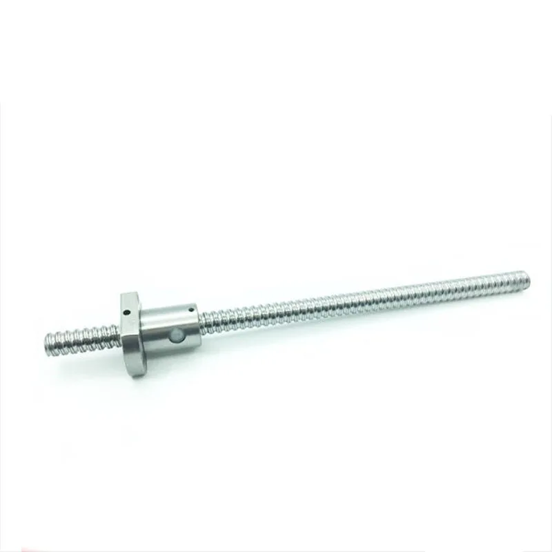 SFU1605 200 250 300 350 400 450 500 550 600 650 700 750 mm Ball screw with Flange Single Ball Nut BK BF12 end machined CNC Parts