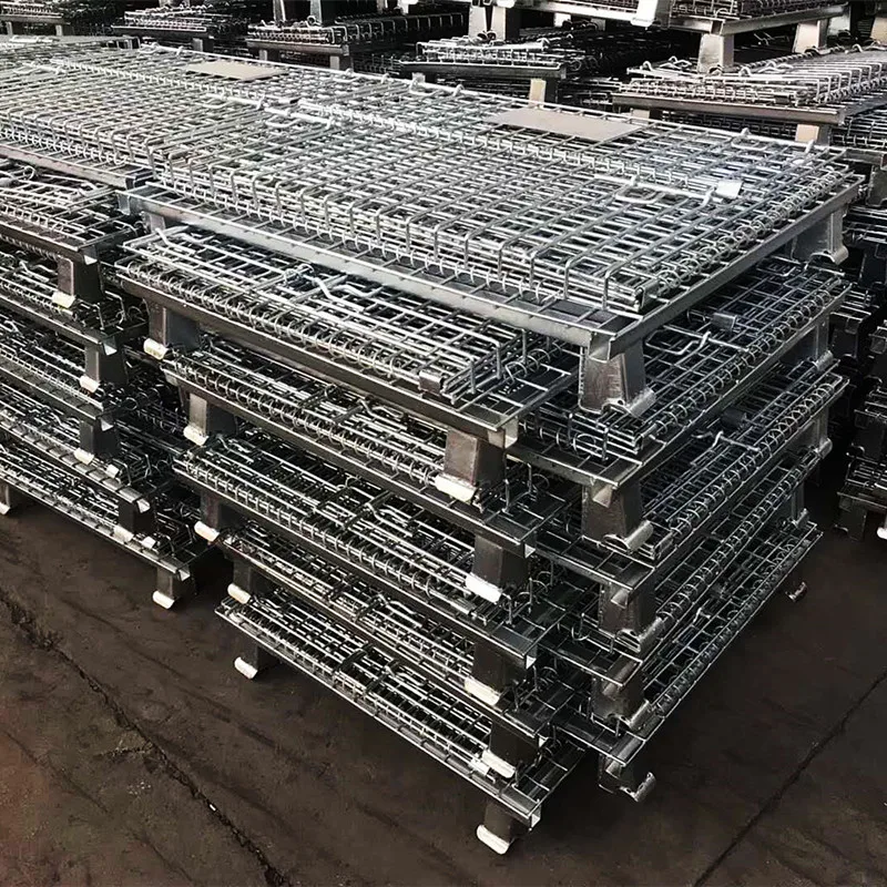 قفص سلكي، شديد التحمل، قابل للإزالة، رف، سلة حديدية، عجلة إضافية، قابلة للطي #3