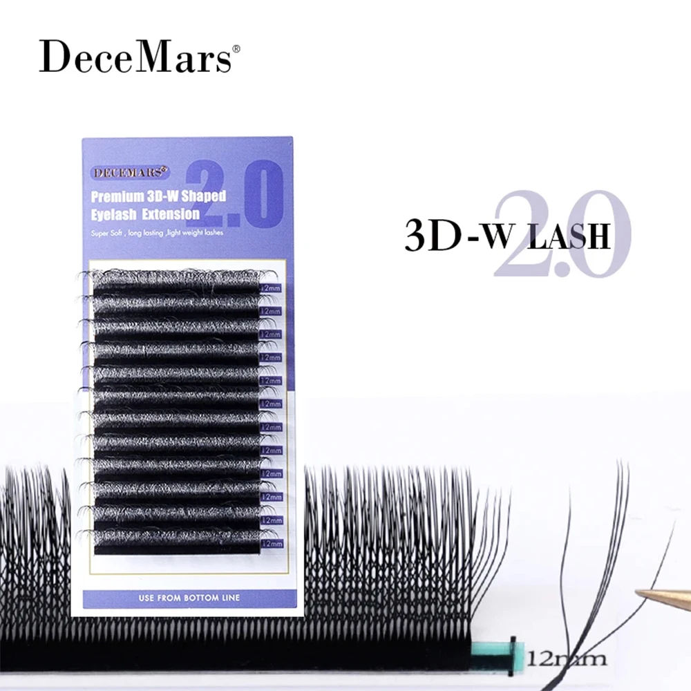 DeceGrain-Extension de cils 3D en forme de W (2.0)