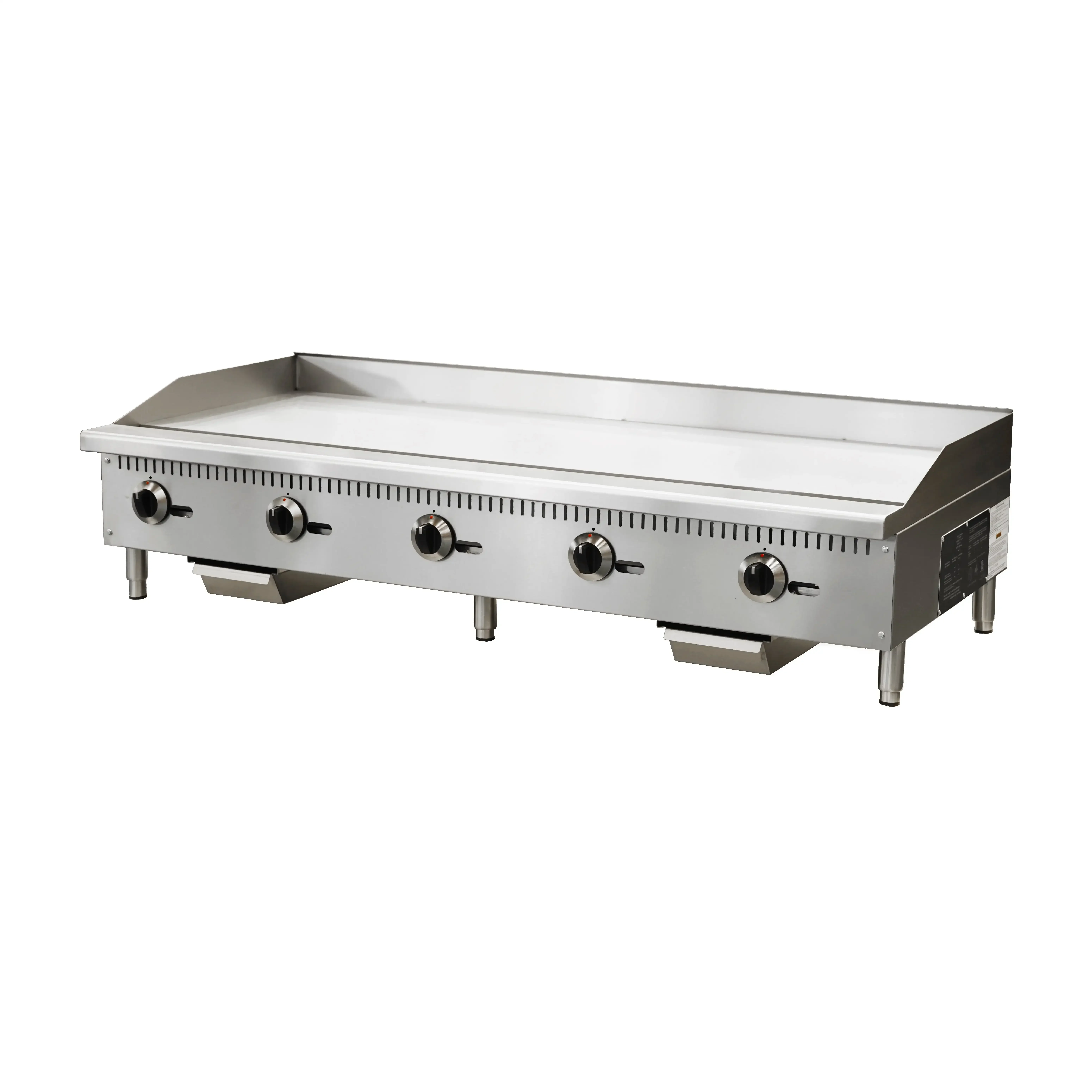 Healthy Stainless Steel Griddle Commercial Flat Top Griddle Commercial Griddle