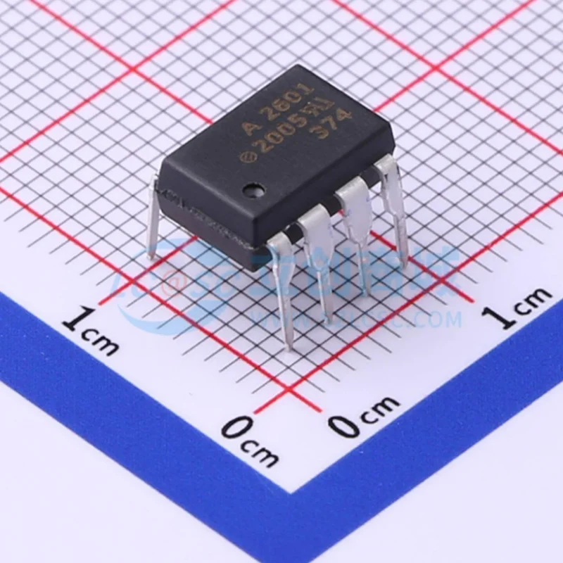 Circuito Integrado de Chip IC, HCPL-2601-000E, HCPL-2601, A2601, DIP-8, 100% Novo e Original, 1 Pc