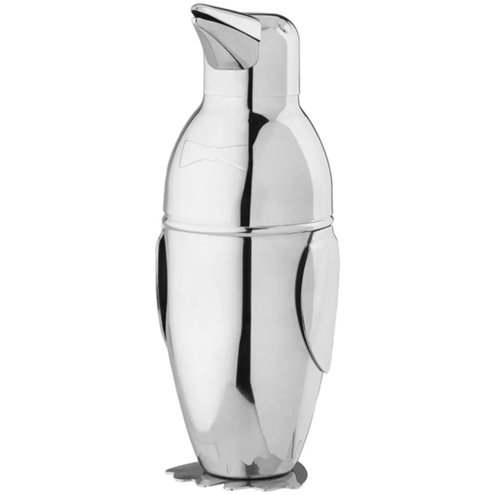 Cocktail Shaker Penguin Steel Bar Bartender Drink Mixer Shaker Pot Wine Bottle Cocktail Making Accessories