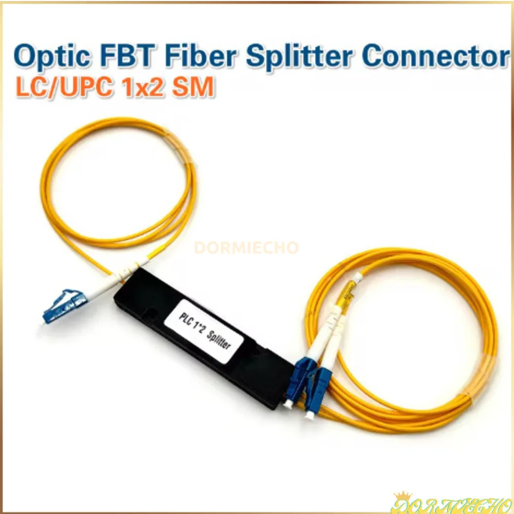 

LC UPC MINI PLC 1X 2 Single Mode LC Fiber Optic Splitter 1x2 LC Pc Plc Splitter/ 1x2 PLC Fiber Splitter FBT Optical Couple