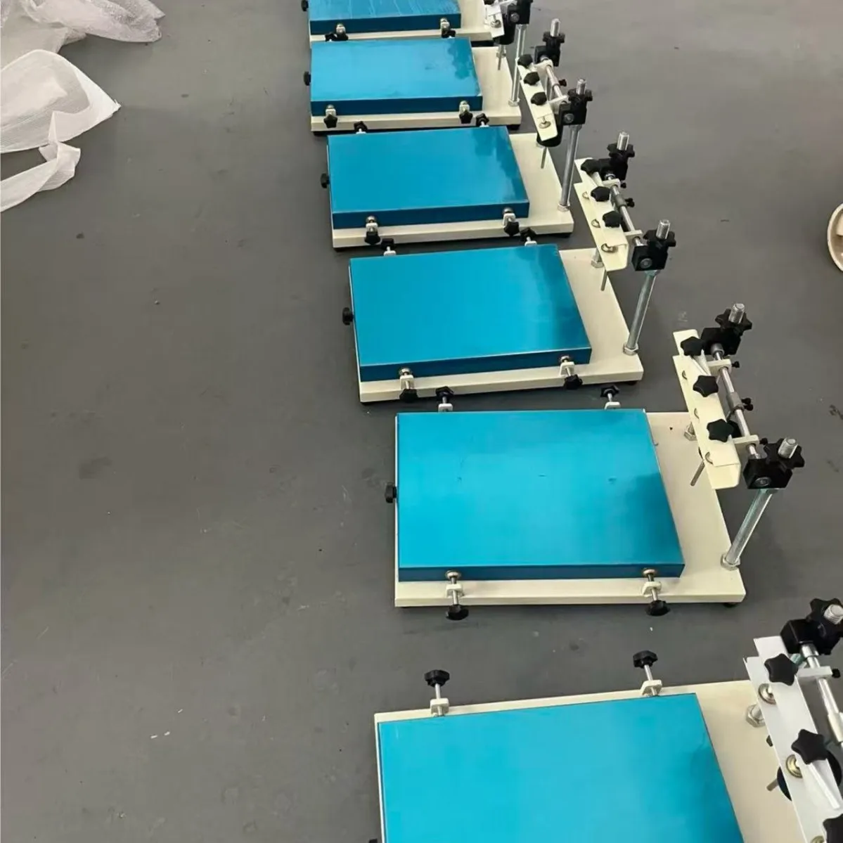 Mini Manual Silk Screen Printing Workbench, Portable Hand Screen Printing Table for DIY Printing Projects