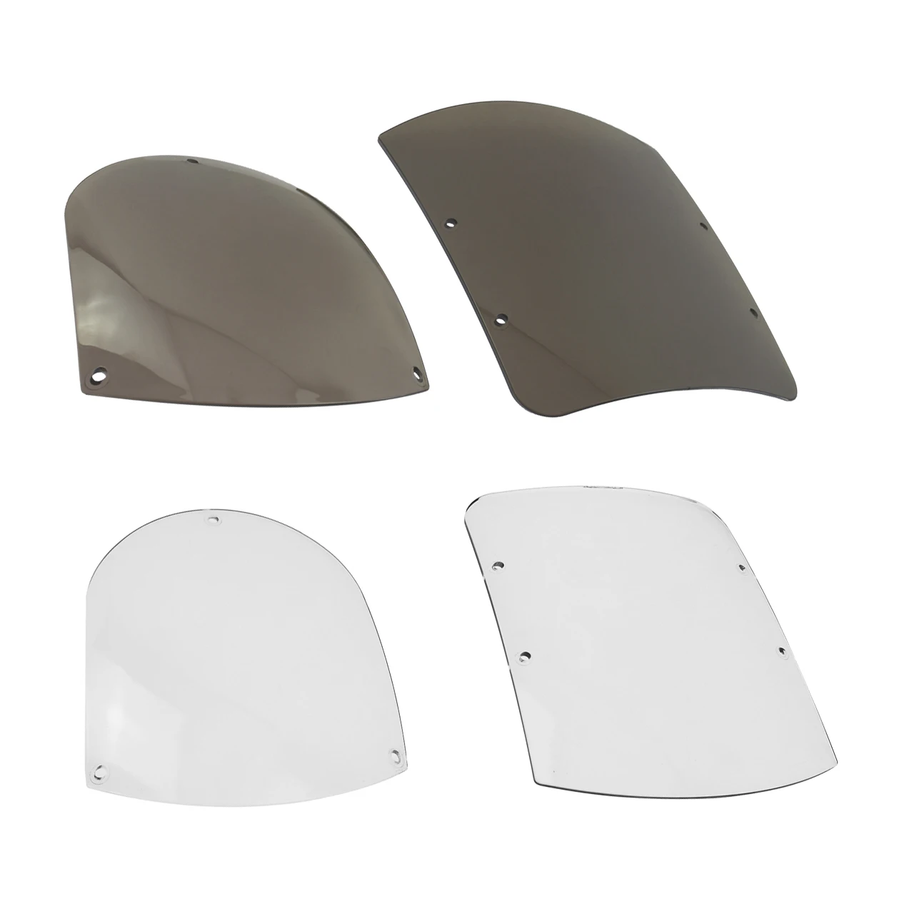 Motorcycle Windshield Quarter Fairing Kit Fit For Harley For Sportster XL 883 1200 Dyna 95-05