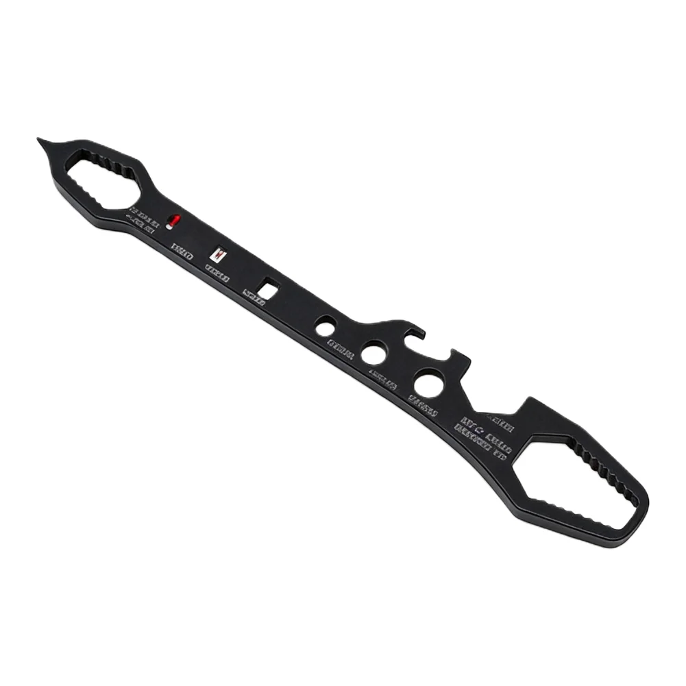 Double Head Self Tightening Wrench High Carbon Steel For Multi Function Pipe Tool For Plumbing Maintenance Fittings 4mm To 24mm