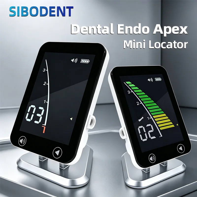 Dental Electronic Apex Locator Root Canal Length Meter Digital Display Lip Hook File Clip Endodontic Treatment