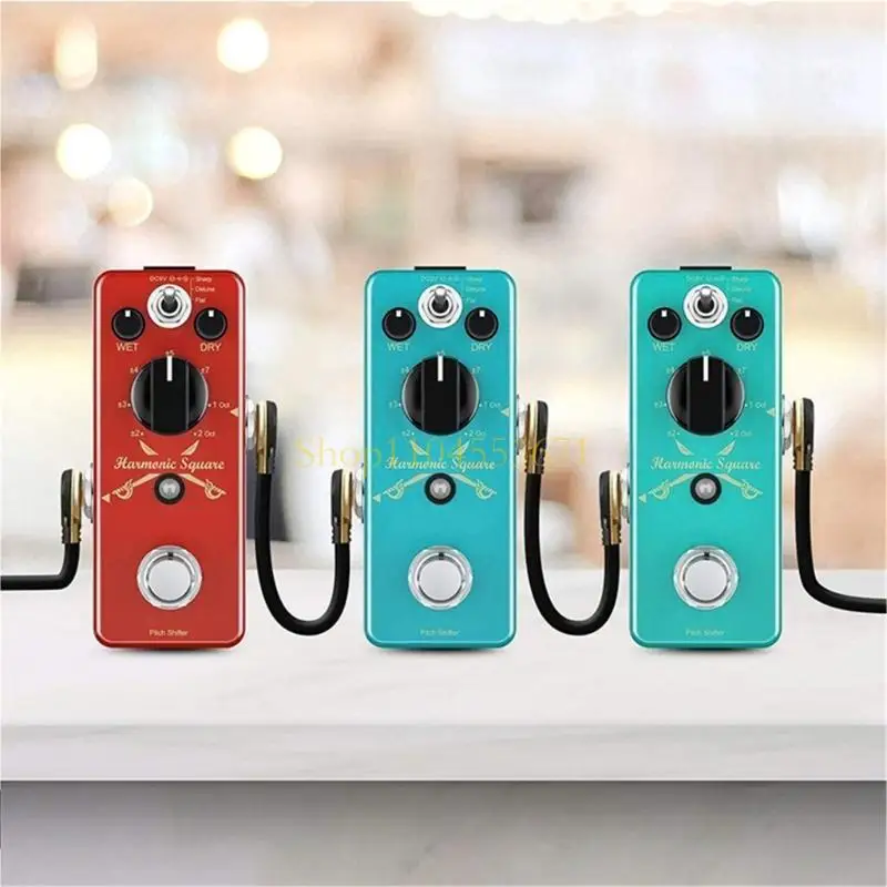 Best Seller Set of 2pcs 1/4inch Guitar Patched Auxiliary Cable 6.35mm Connector Cord for Effects Pedals 30cm Length