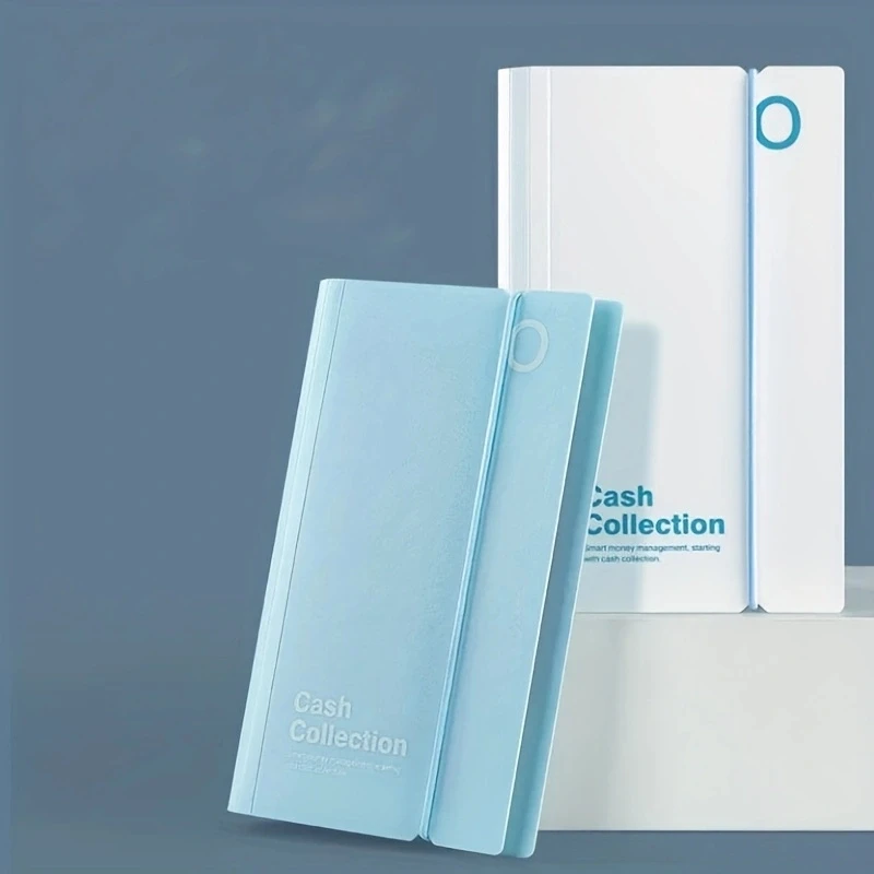 New Hard Shell PP Banknote Storage Book Large Capacity Cash Storage Book Wallet Commemorative Coin Collection Book Protect Cover