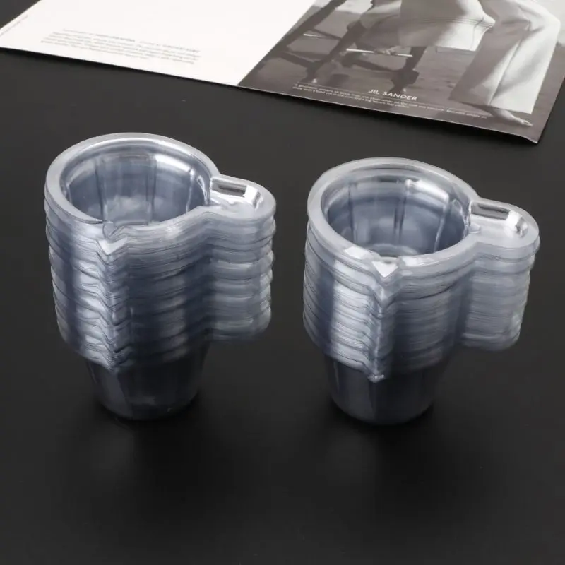 20/100pcs 40ml Disposable Cups Preparing Cup Dispenser for DIY Epoxy Resin