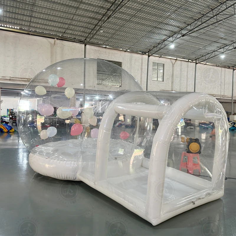 Tienda de salto al aire libre inflable personalizada de la casa del salto de la burbuja de la alta calidad