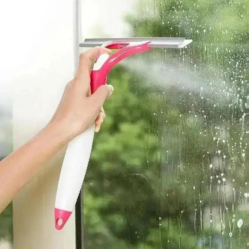Nützliche Sprüh-Reinigungsbürste, multifunktional, praktischer Glasreiniger, der das Fenster waschen, liefert Haushaltsreinigungswerkzeug