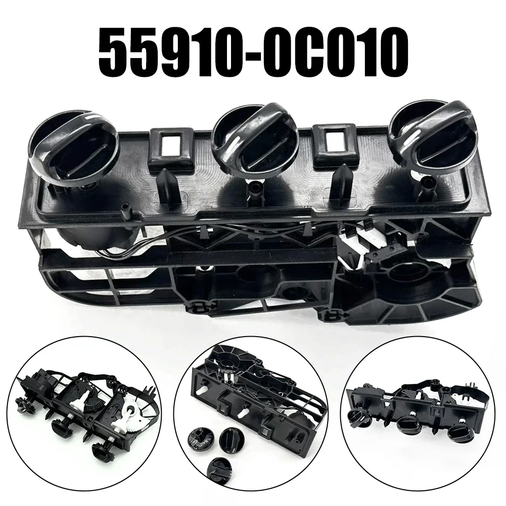 

1pcs Black Abs OEM Number 55910-0C010 Heater AC Control Knob For Toyota For Tundra 00-06 3.4 4.7L Car Accessories