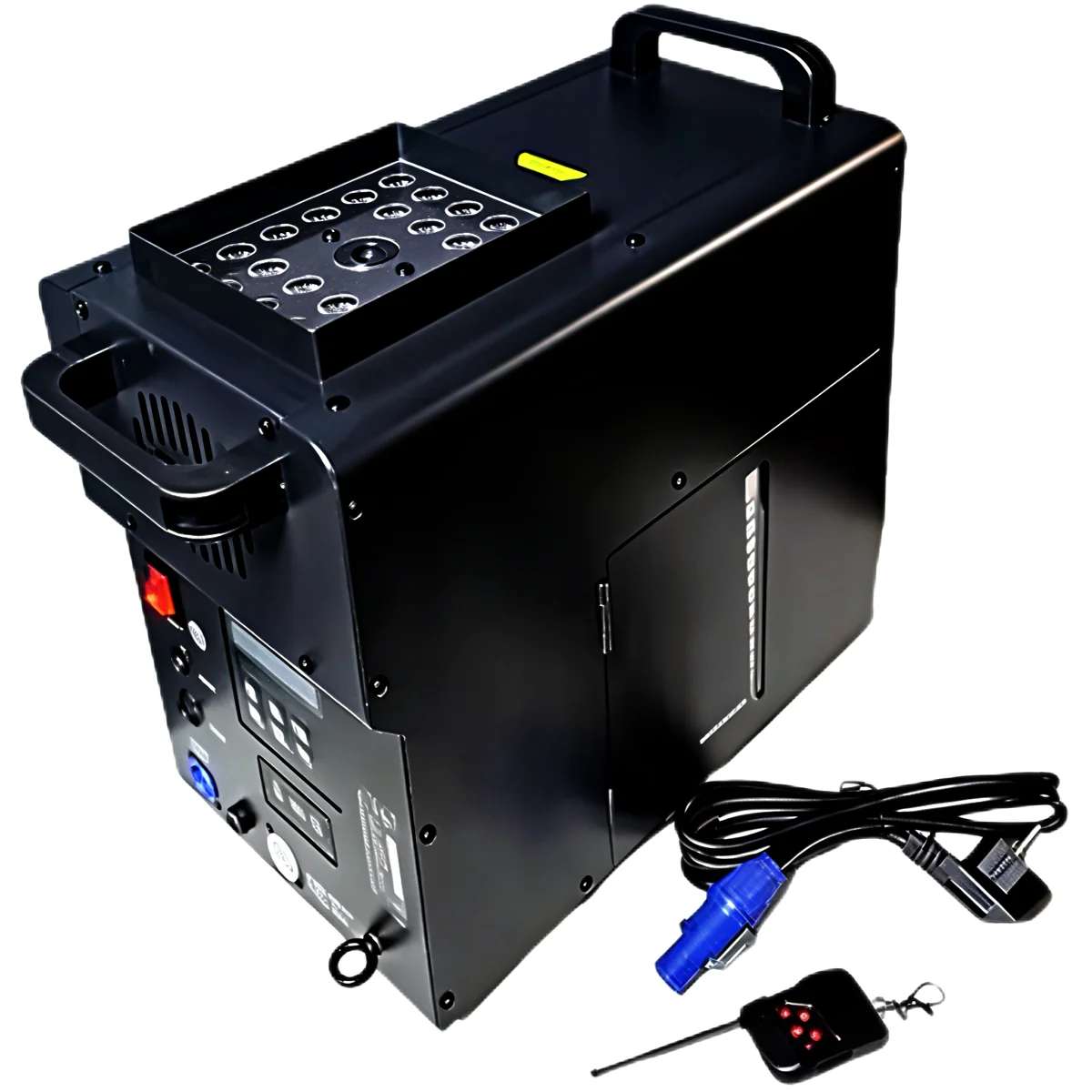 

Full Color LED Vertical Fog Machine 1500W DMX512 E27 Spray Column Smoke Effect for Wedding Bar Concert Stage Lighting