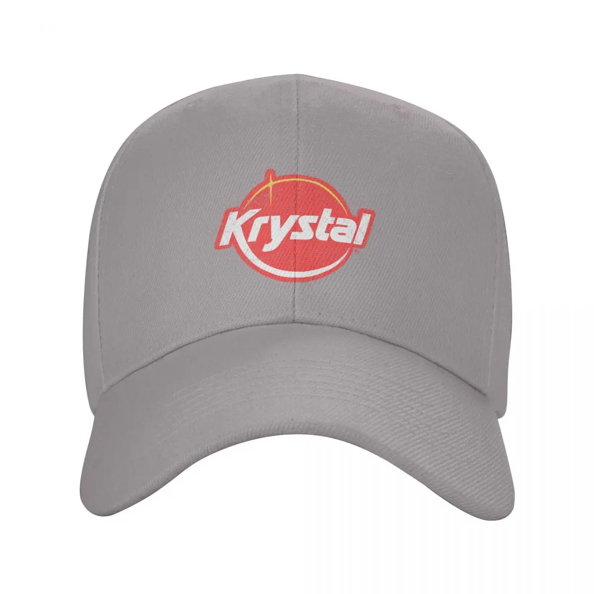 Krystal Burger Restaurant - Vintage Worn Texture Fashion Baseball Cap Peaked Cap Men's Hat Women's Cap Cap Male