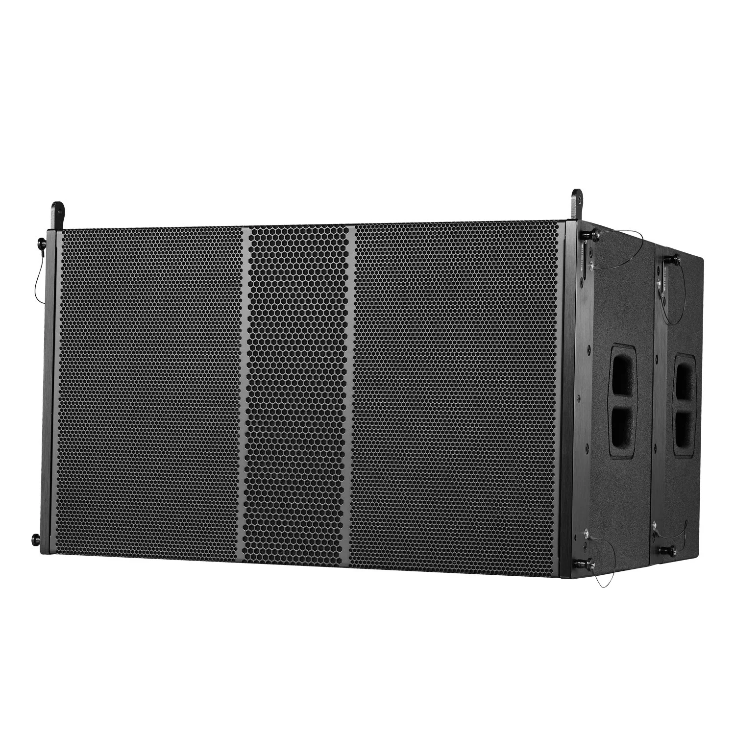 Double twelve-inch linear array speakers Outdoor stage Waterproof active linear array audio Large-scale performance High power