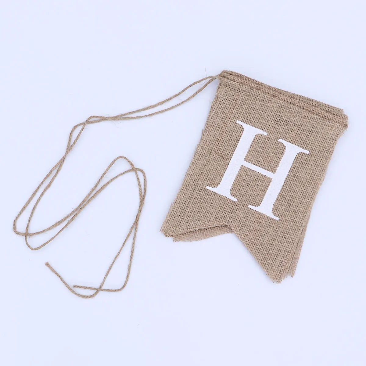 

Fish Tail Flag Decoration Linen Burlap Banner Happy Fall Letters Party Supplies Thanksgiving Decor Swallowtail Pull Flags