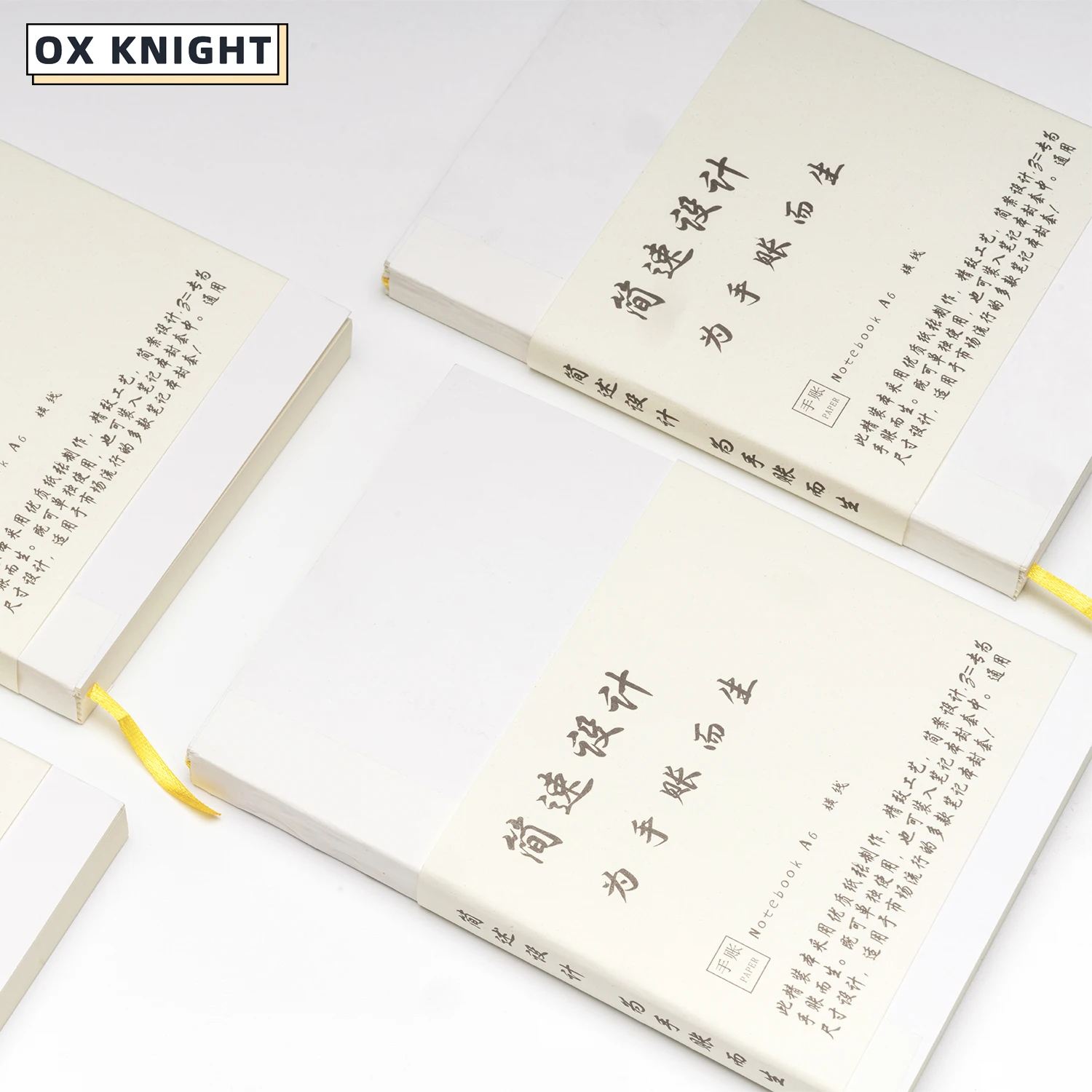 OX KNIGHT A6 Size Hobo Original Cousin Cover 88 Sheets Hobonichi Techo Planner Book 150g Paper Notebook