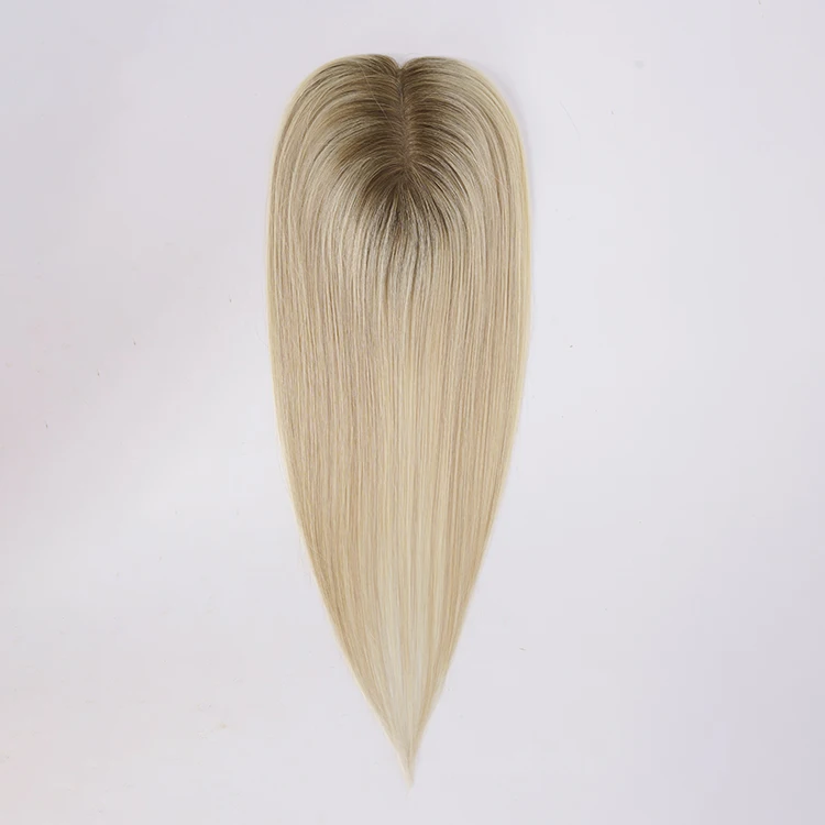 

Virgin Raw Russian Human Topper Wholesale High Quality Topper Hair Mono Base Unprocessed Human Hair Topper For Women