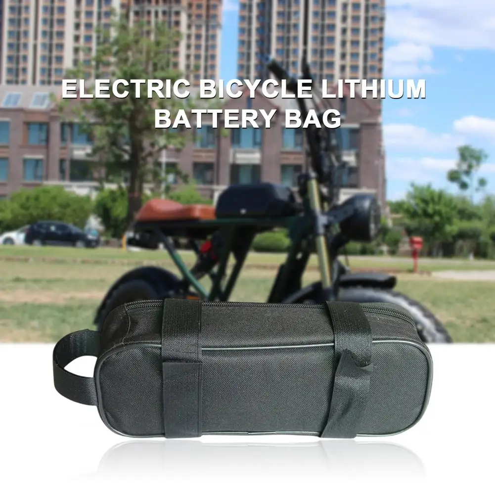 Bicycle Battery Pack  Lightweight   Battery Hanging Bag Anti Rust Scooter Controller Bag