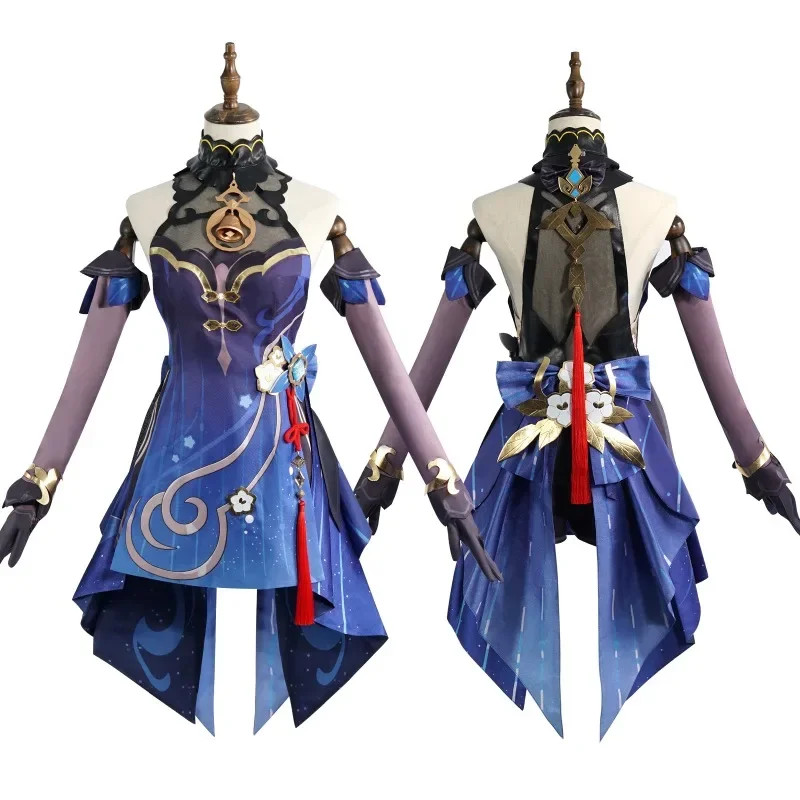 2025 Ganyu New Outfit Cosplay Costume Genshin Impact Cosplay Twilight Blossom Gan Yu Full Set Cosplay Outfit Uniform