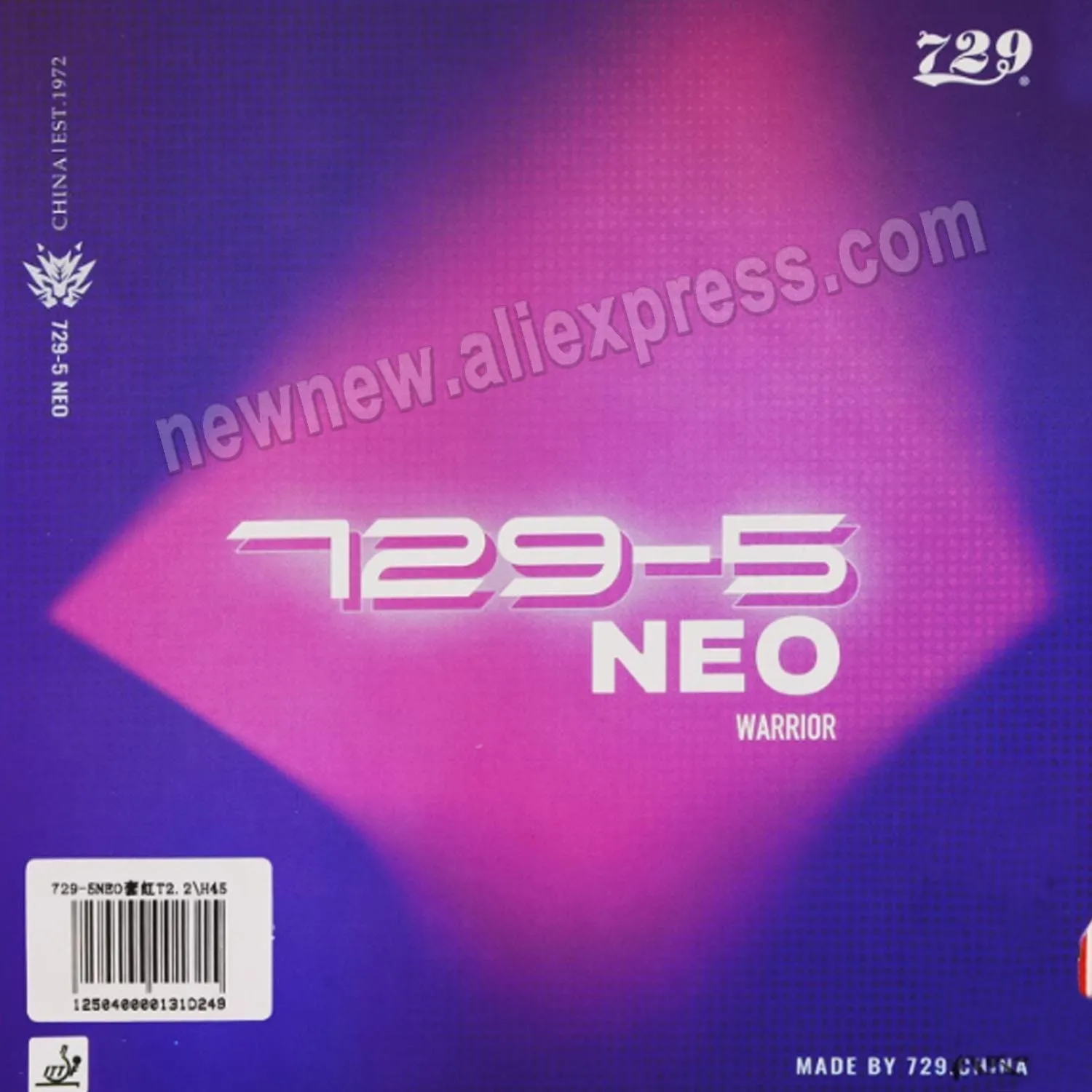 

Накладка для настольного тенниса Friendship 729-5 NEO с шипами для пинг-понга с губкой
