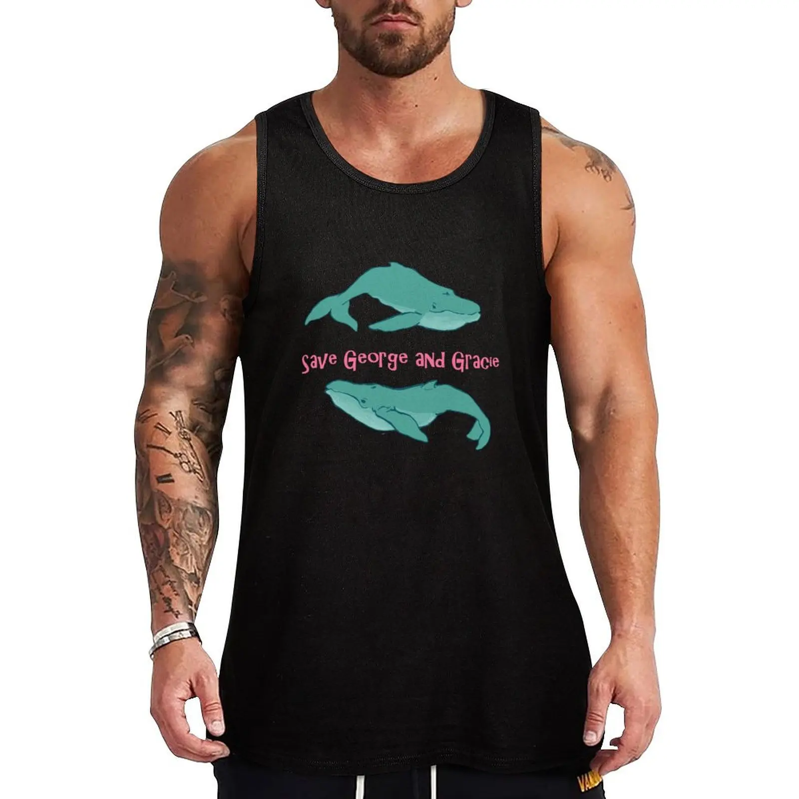 Star Trek: Save George and Gracie Tank Top Anti Odor Tank Top Moisture Wicking Workout Shirt