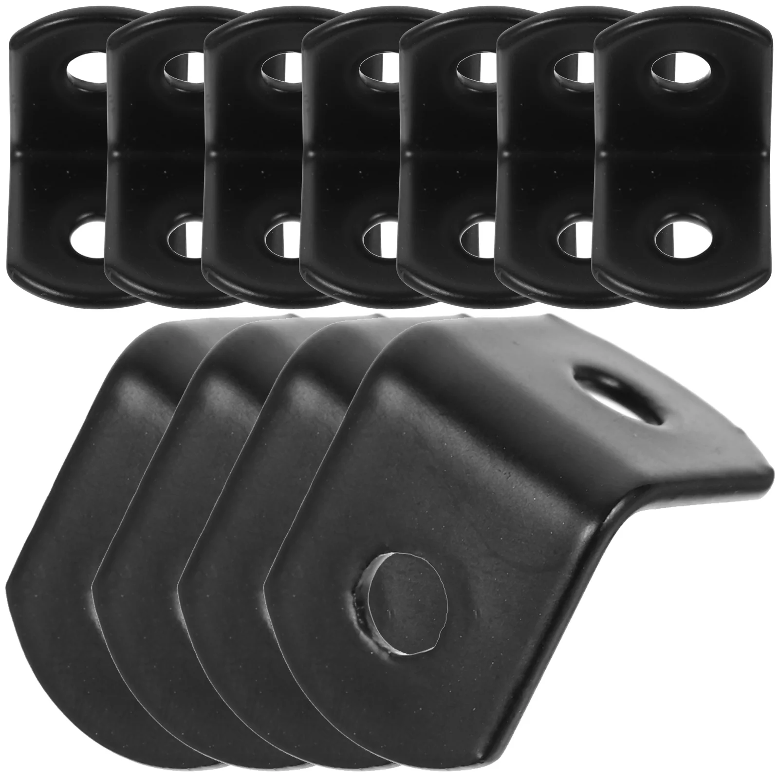 

50Pcs Durable Stainless Steel L Brackets Quick Setup Versatile Joint Fastener for Shelves Wood Heavy Duty Shelf Brackets