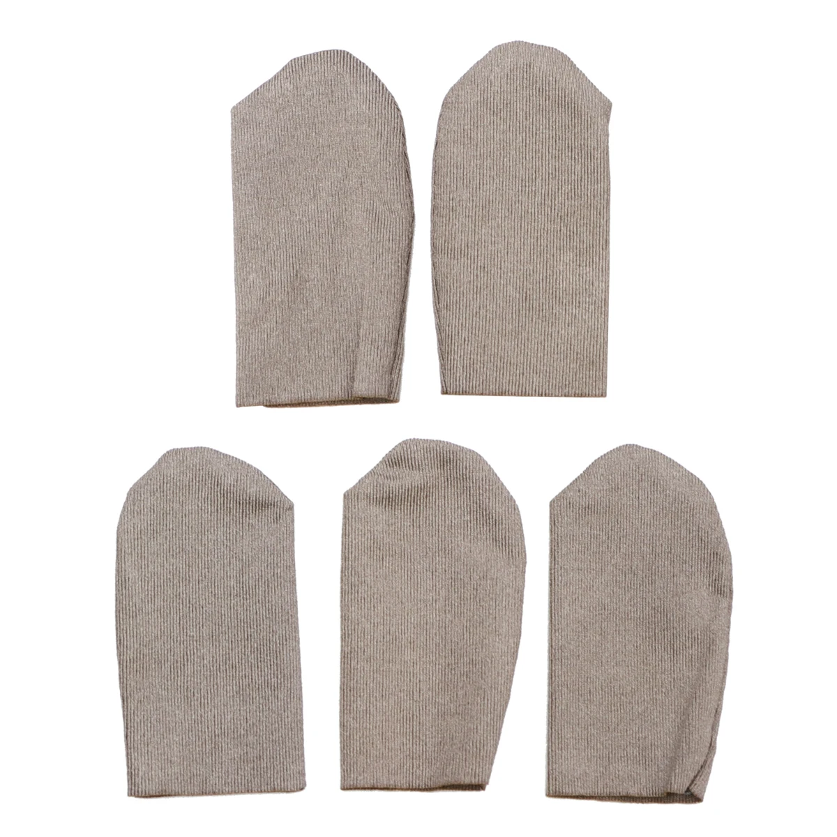 

Protective Finger Covers Silver Fiber Game Cots Phone Playing Accessory Touch Sleeve Grey