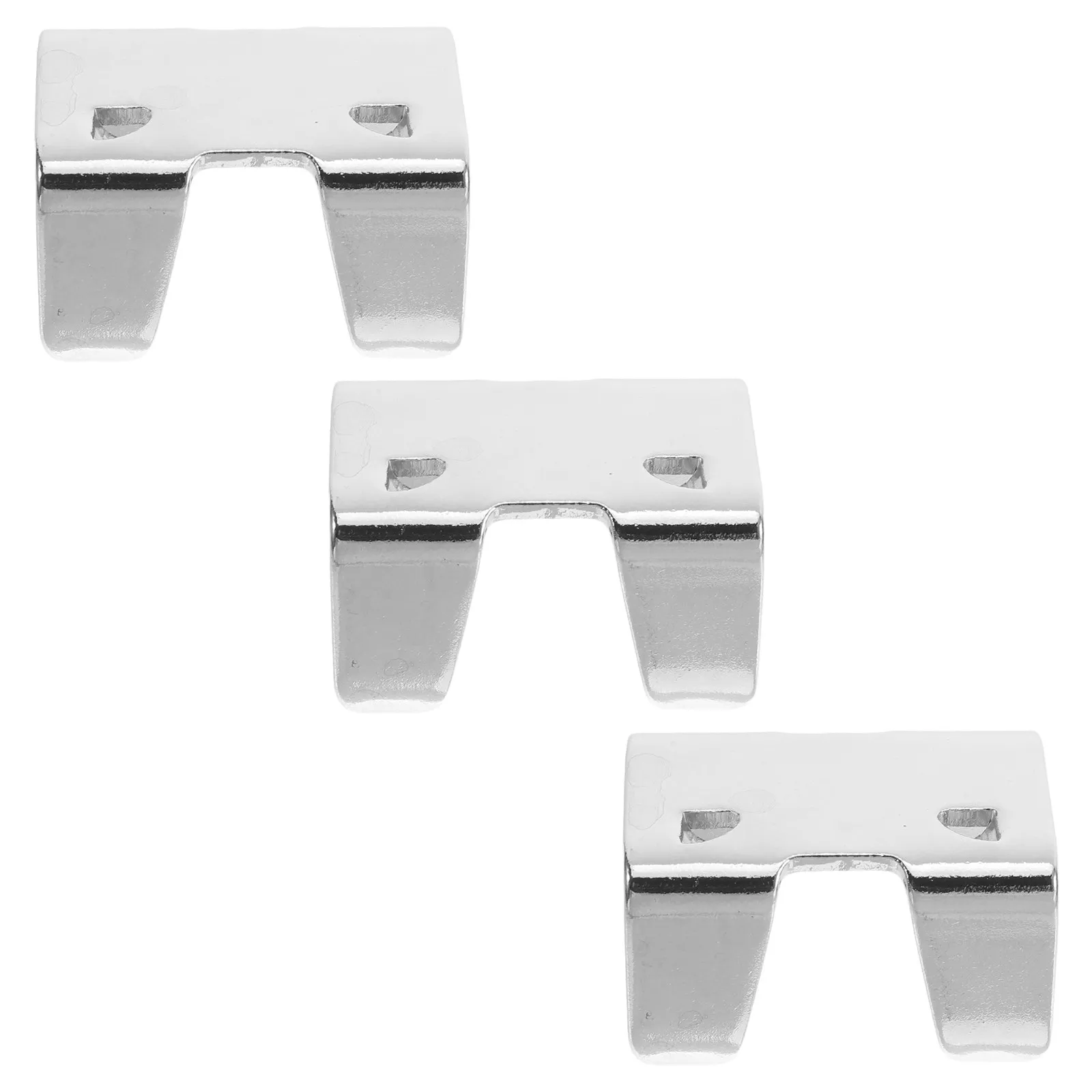 3Pcs Double Rope Clamps Iron Heavy Duty Rope Tightener Clip for 14Mm 16Mm Dog Leash Horse Reins Sailing Climbing Gear
