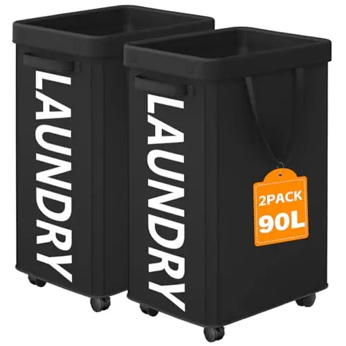 2 Pack Laundry Bask…