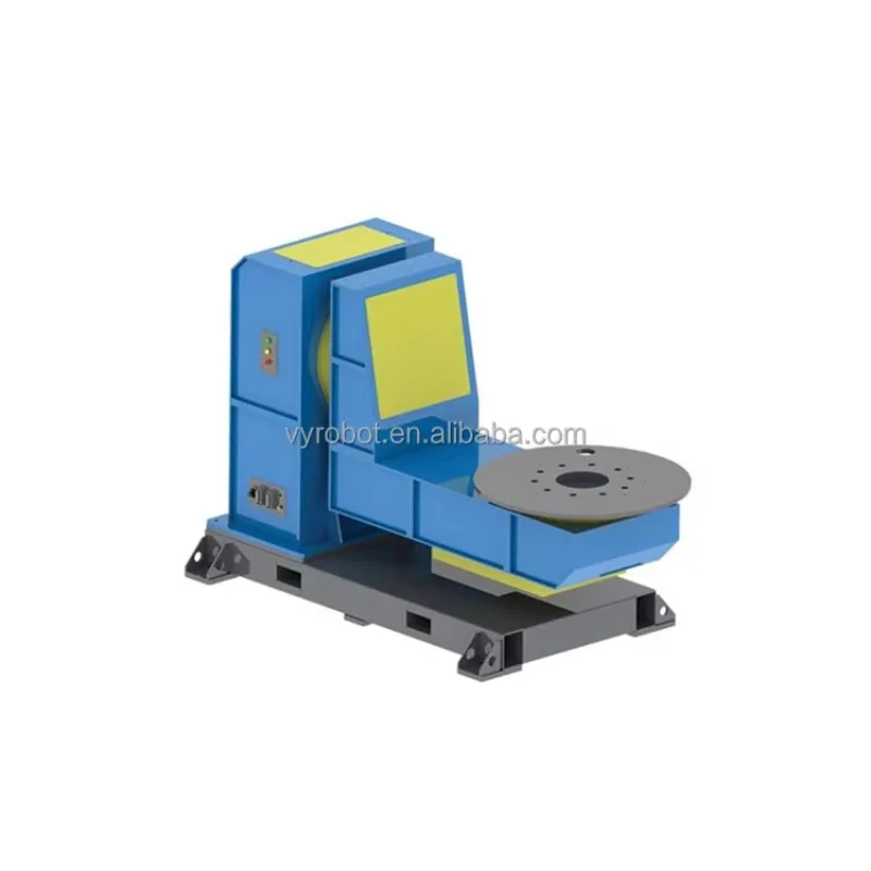High Precision Industrial Welding Positioner Custom Rotary Table With PLC Gear For Automated Production Lines
