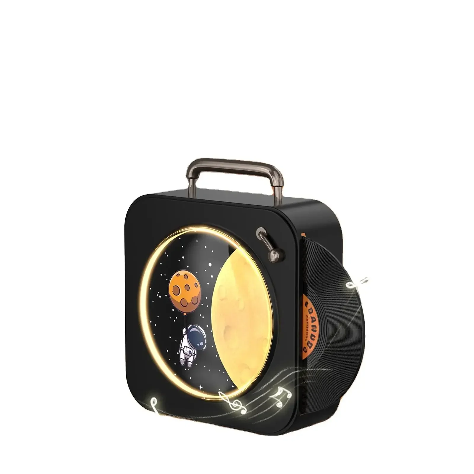 

New Vinyl Turntable Record Player Retro Vinyl Record Player Wireless Portable Mini Subwoofer music Audio Speaker