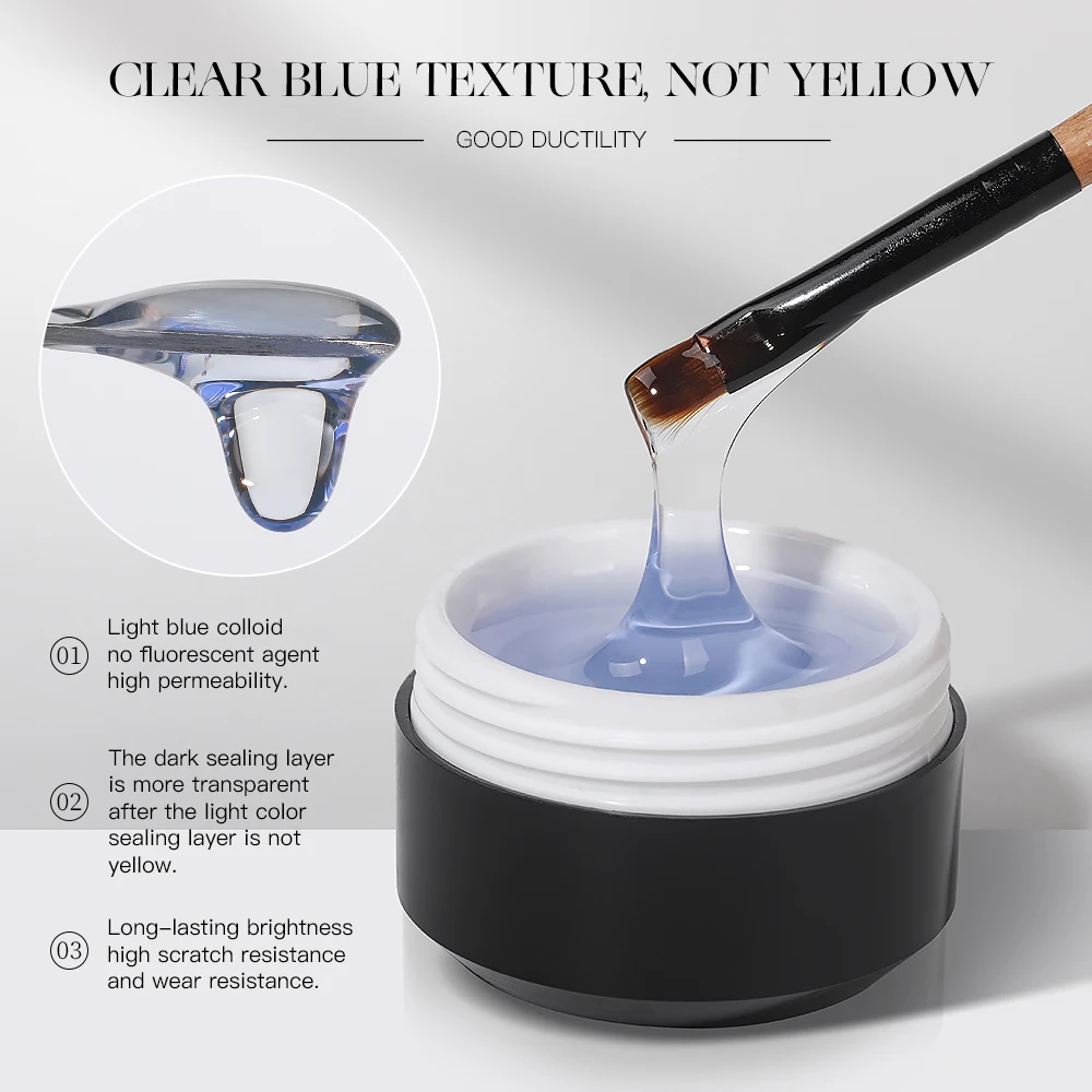 Tpo الحرة 15 جرام الماس معطف فوقي ل هلام طلاء الأظافر طويلة الأمد تعزيز الأشعة فوق البنفسجية نقع قبالة هلام الورنيش لامعة مسمار الفن بناء هلام #3