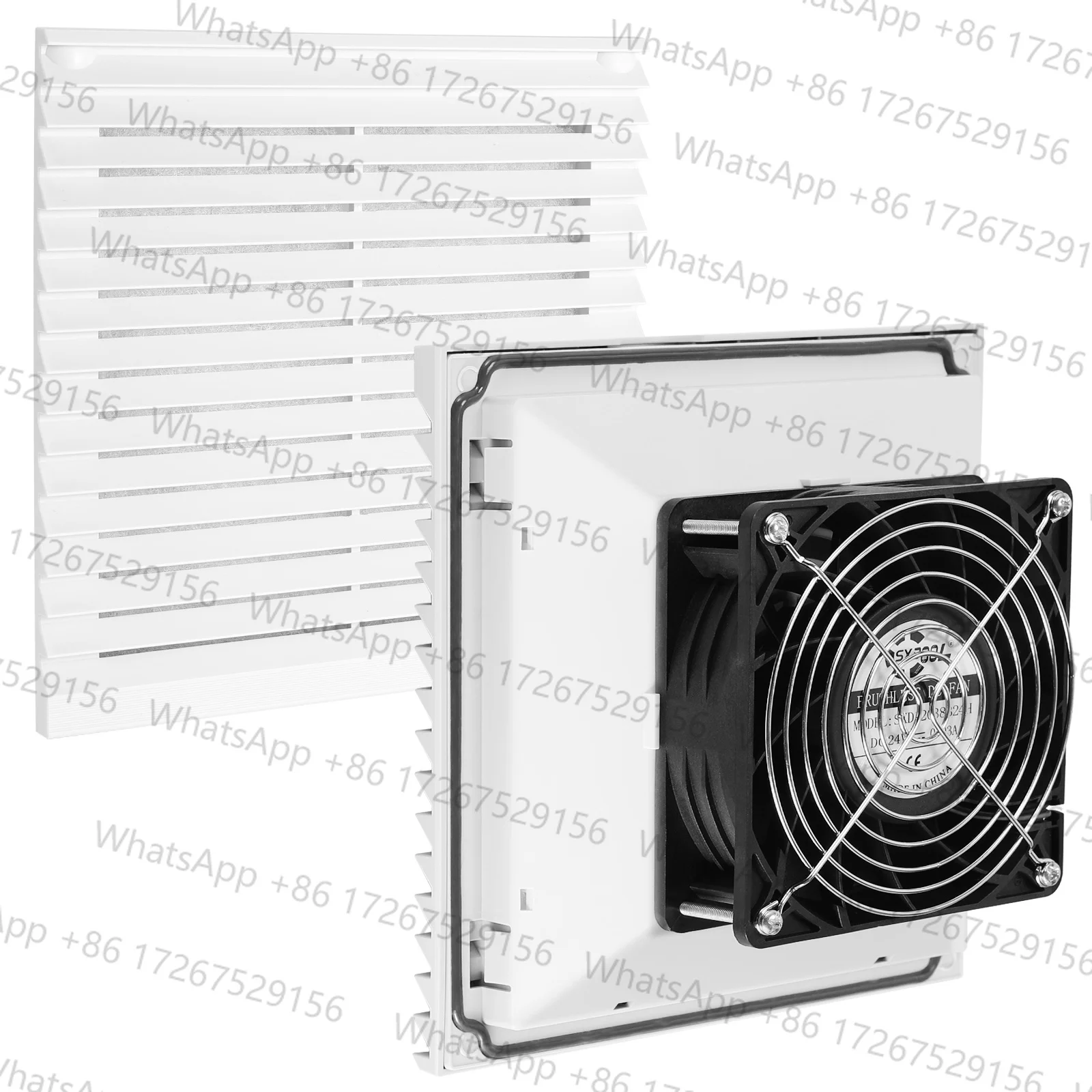115V 230V Fan with Cabinets Ventilation Exhaust Suction Cooling System Units for Shutters Filter AC 115/230V