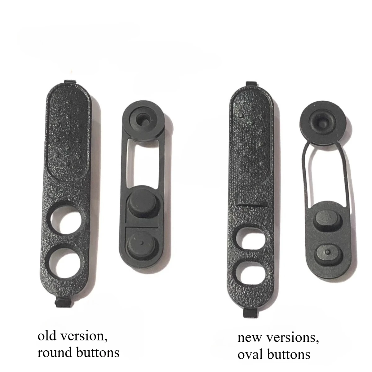 10x PTT-Knopfschloss und Gummischlüsselsatz Motorola XiR P3688 DEP450 DP1400 Handheld Walkie Talkie Rahmen Lünette Zubehör Ersatz