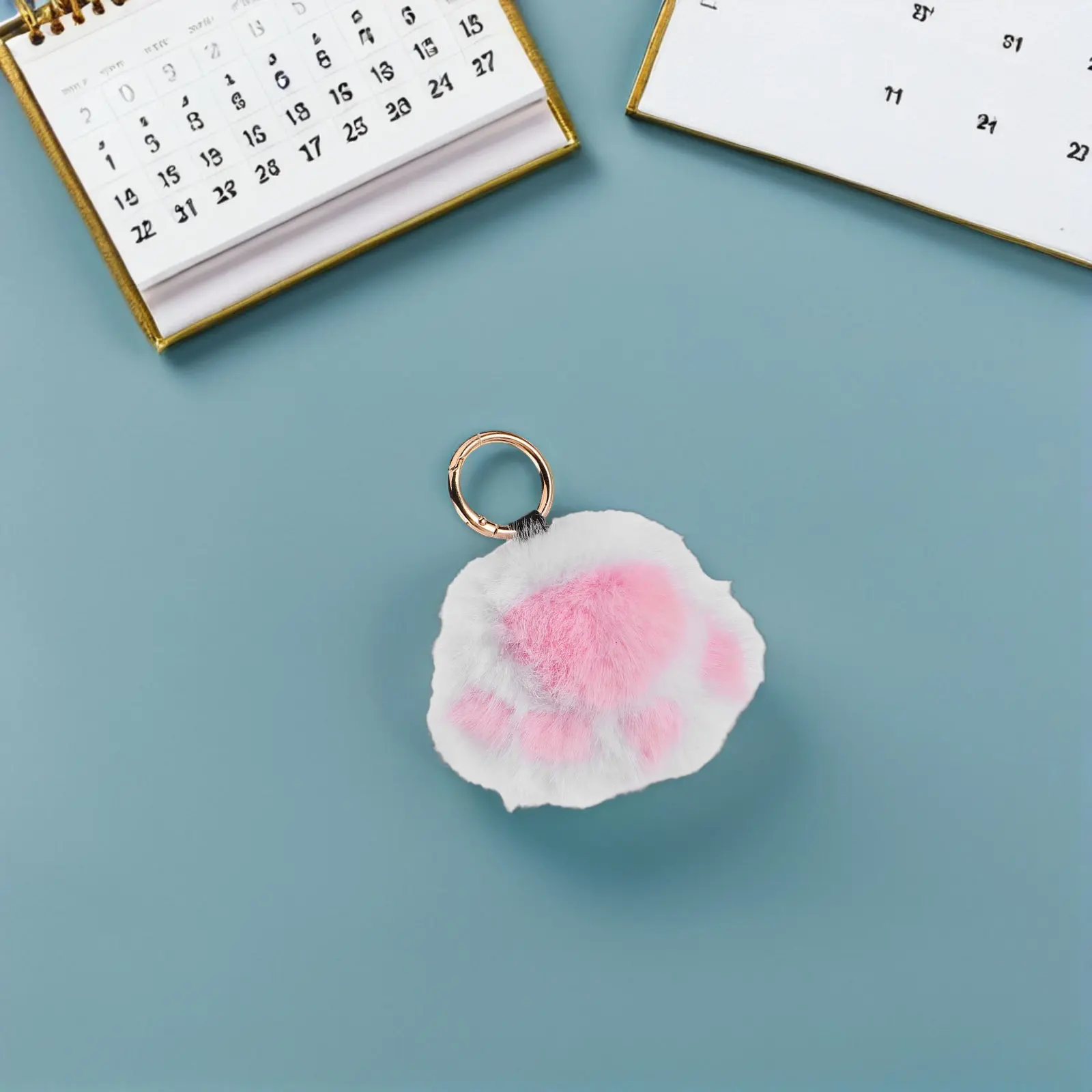 

Милый брелок-подвеска в виде кошачьей лапки, очаровательный дизайн с отпечатком лапы животного для сумки, кошелька, ключей от машины, стильный аксессуар для сумки, брелок-кошка