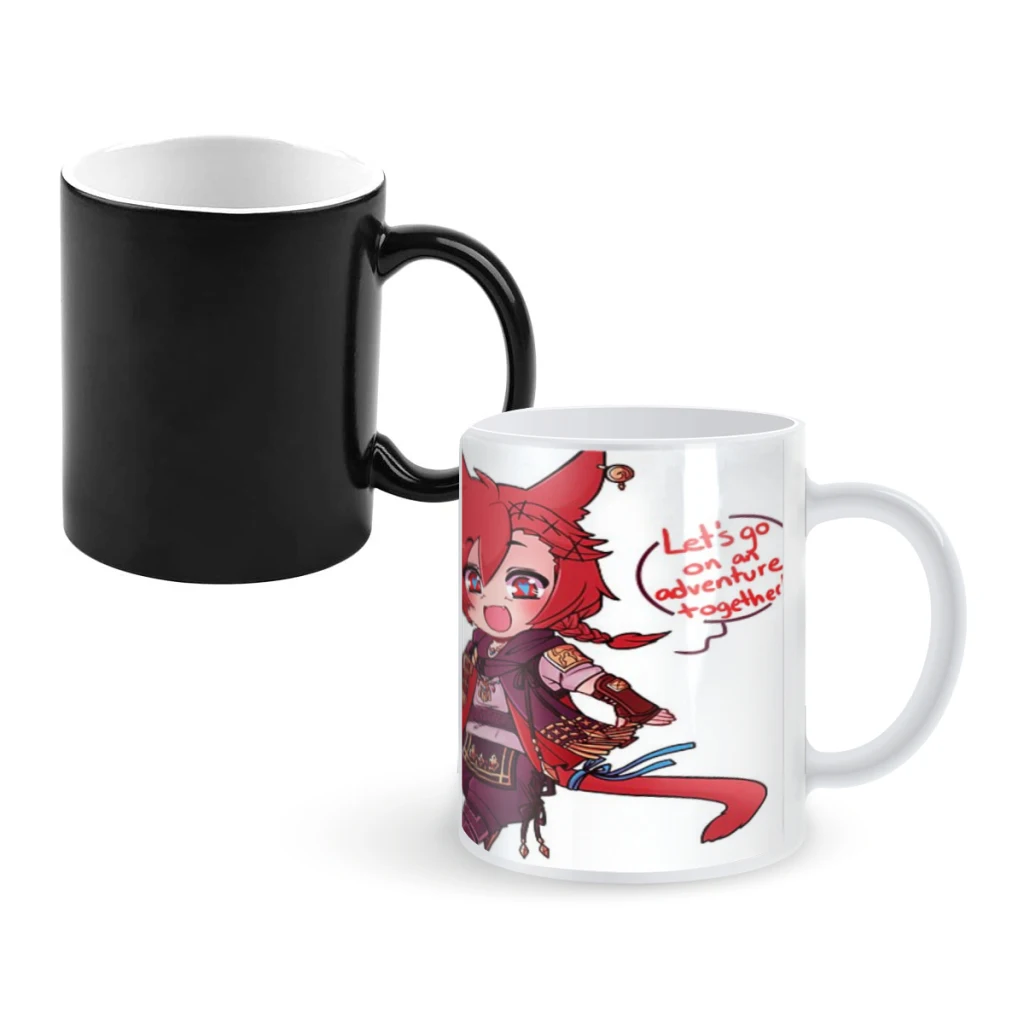 

G'raha Tia, At Your ServiceCoffee Mugs And Mug Creative Color Change Tea Cup Ceramic Milk Cups Novelty Gifts