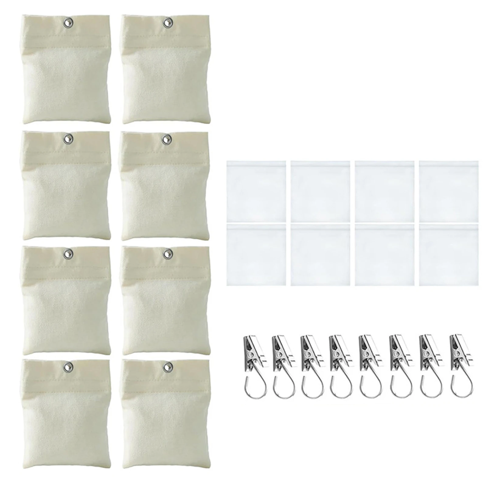 8pcs/set Gazebo Weights 8 Pack Sandbags For Outdoor Curtains Windproof Bottom Weights For Outdoor