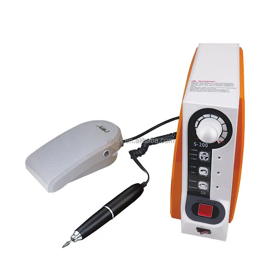 60000RPM Dental Micromotor with strong drill Micro Motor Control High Speed Brushless Dental polishing machine orange