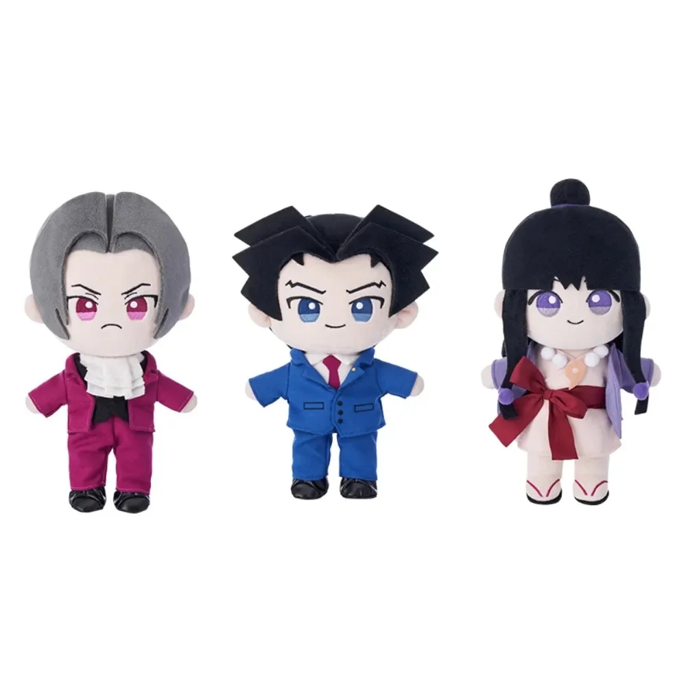 In Stock Original Genuine GSC Ace Attorney Phoenix Wright Maya Fey Miles Edgeworth Super Cute Cartoon Anime Figure Toy Gift