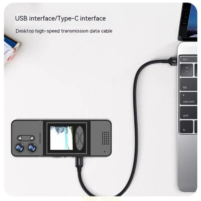 

K32C Body Camera High Definition,Video Recorder Long Lasts Battery for Travel