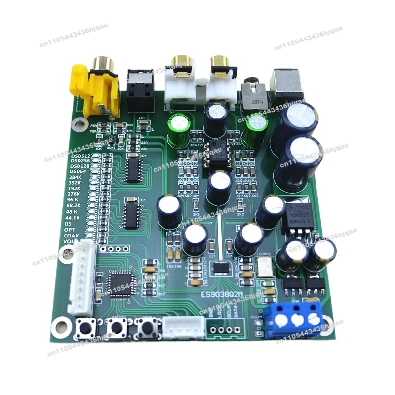 

ES9038 Q2M DAC Decoding Board IIS Dsd Fiber Coaxial Input 384k Dop128