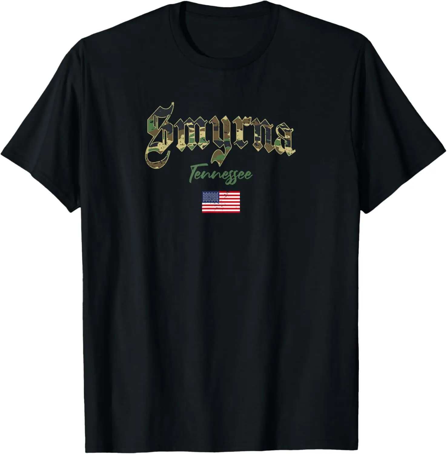 

Smyrna Gothic Design Camouflage Version T-Shirt