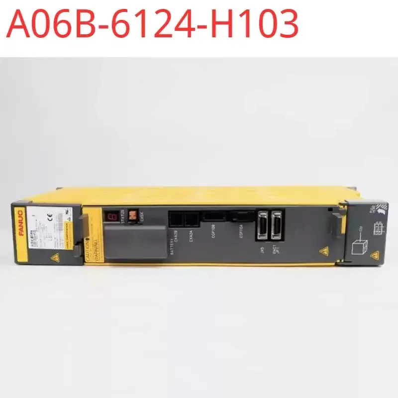 A06B-6124-H103 Second-hand tested ok  Servo Drive in good Condition