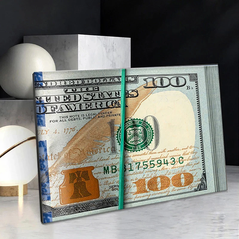 A Hundred Dollar Money Poster Inspirational Canvas Paintings Art Pop Wall Pictures for Living Room Home Decoration
