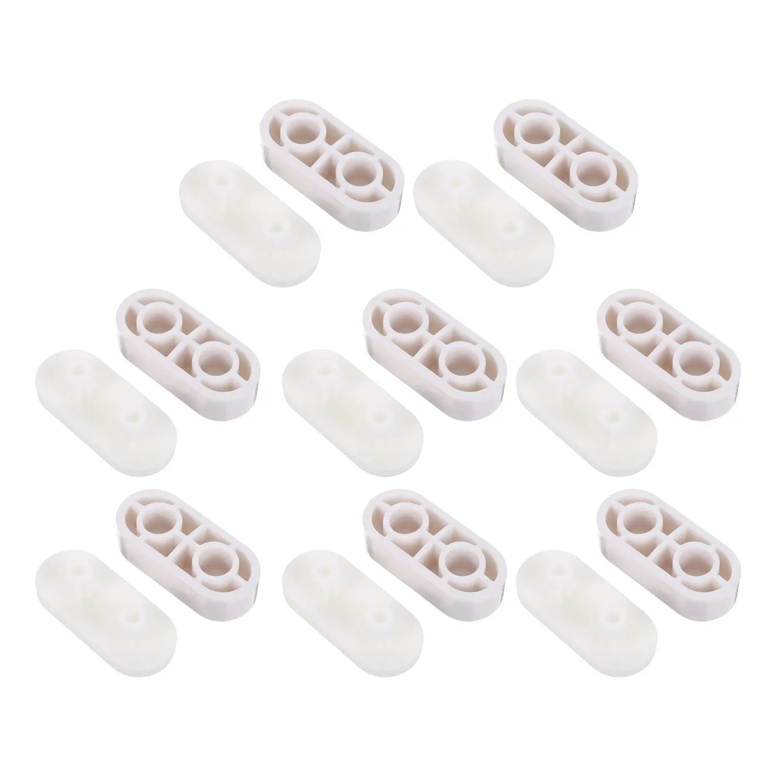 

8Pcs Toilet Seat Cover Pads Cushion Anti-Collision Noise Reduction Bathroom Toilet Seat Bumper Pads Buffer Spare Parts