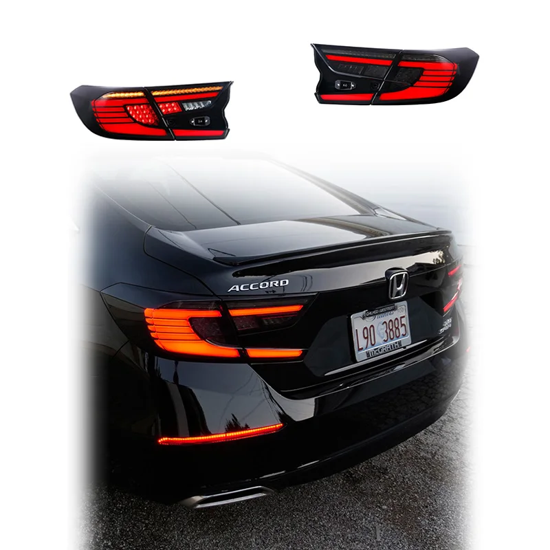 

Zhengwo Factory LED Tail Lights For Honda Accord 2018 2019 2020 20212022 Car Tail Light Animation Rear Lamp Start Up Animation
