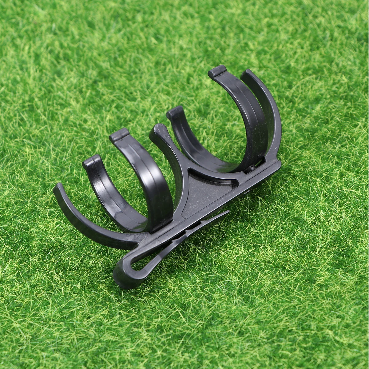 

Ball Clips 2 Balls Holder Rotatable Pick up Tools Portable Training Aids Golf Lovers Lightweight Durable Premium Material Golf