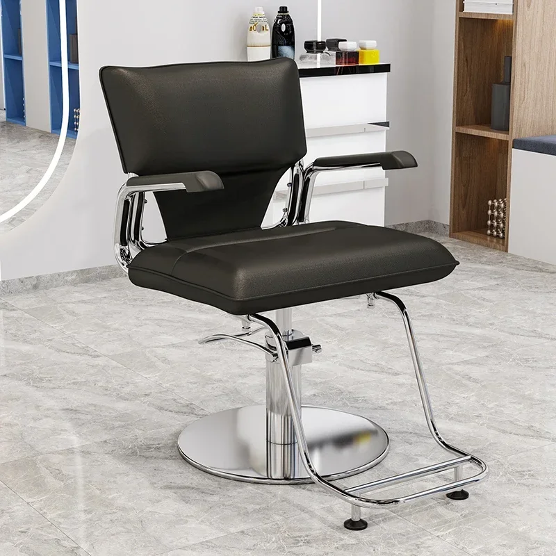 

Japanese Professional Barber Chairs Nordic Luxury Lift Speciality Barber Chairs Comfort Simple Commercial Furniture Chaise FYBC
